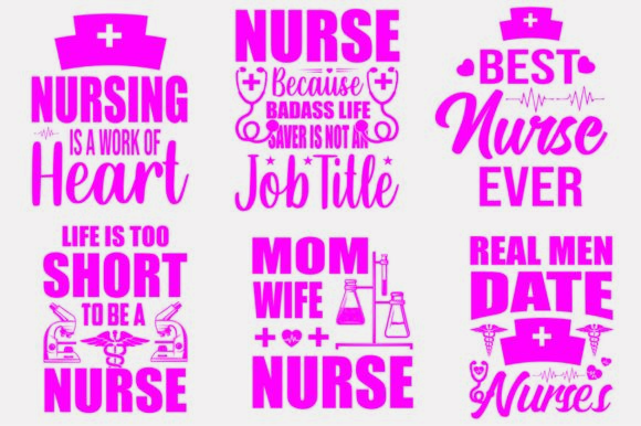 Best Nurse T-shirt Design Bundle