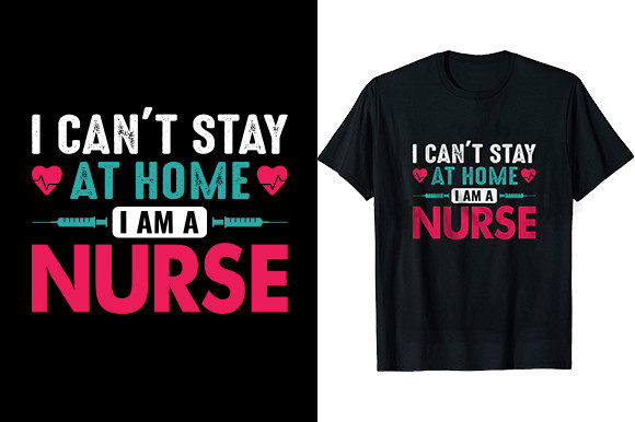 I Can't Stay at Home I Am a Nurse Graphics