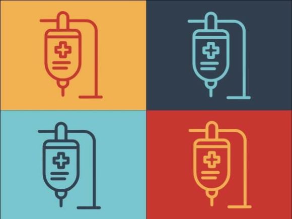 Medical Drip Graphics and Logos