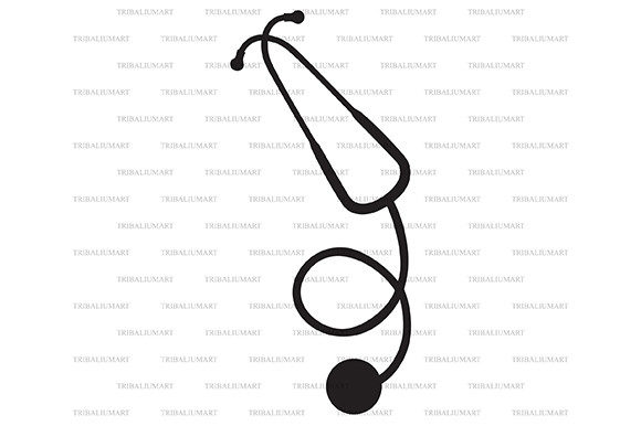 Medical Stethoscope Graphics for Handmade Creations