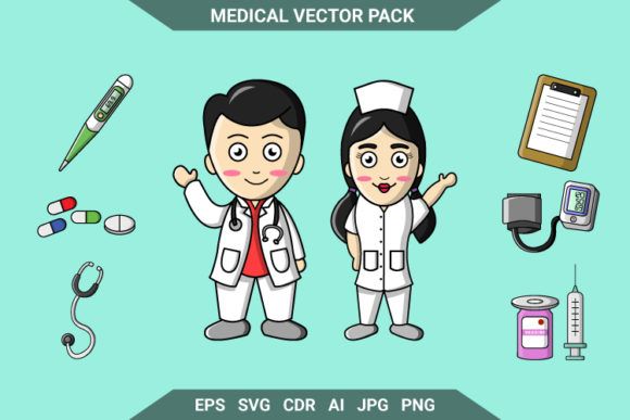 Medical Vector Pack: Graphics and Illustrations for Real Publishing