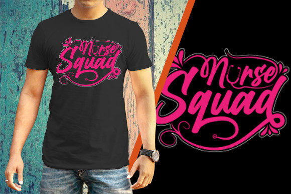 Nurse Squad Christmas Day Design Graphics