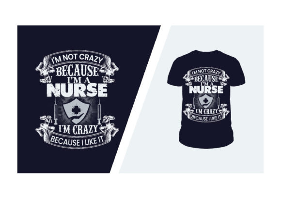 Nurse T-Shirt Design Graphics for T-Shirt Designs