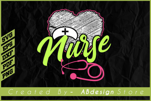 Nurse T-shirt Sublimation Design Nurses: Graphics & Print Templates