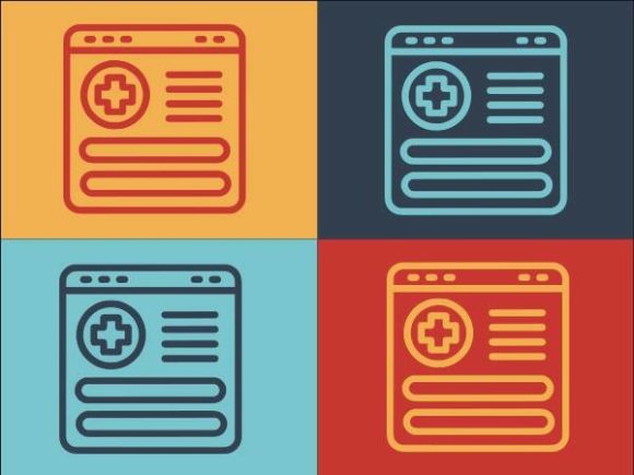 Online Medical Card: Graphics and Logos for Modern Branding